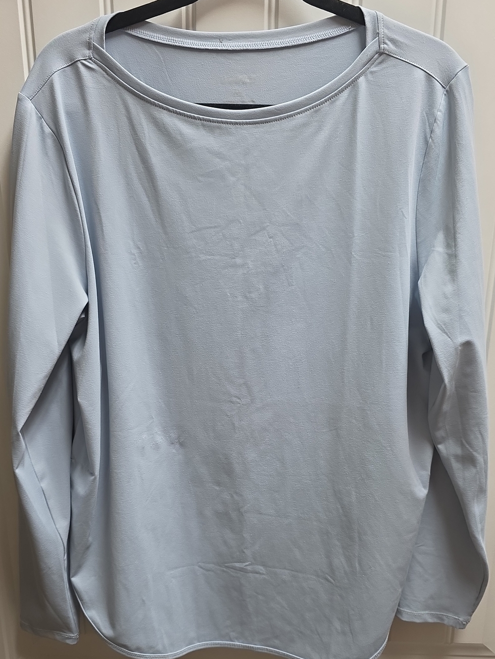 G4 FREE Light Blue Long Sleeve Crewneck Top XXL